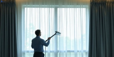 Commercial curtain stain removal service mount-keira-nsw hotels offices restaurants