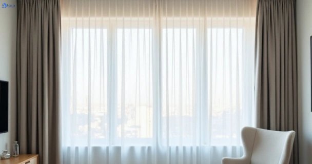 Freshly steam cleaned curtains in mount-keira-nsw QLD